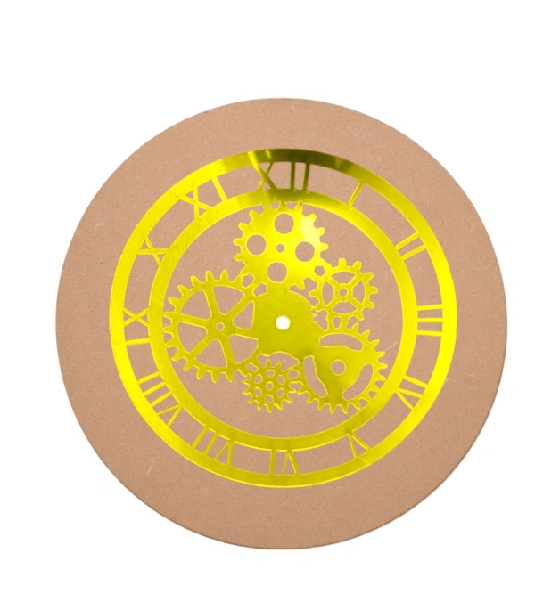 Mdf- Acrylic Clock  - 12"