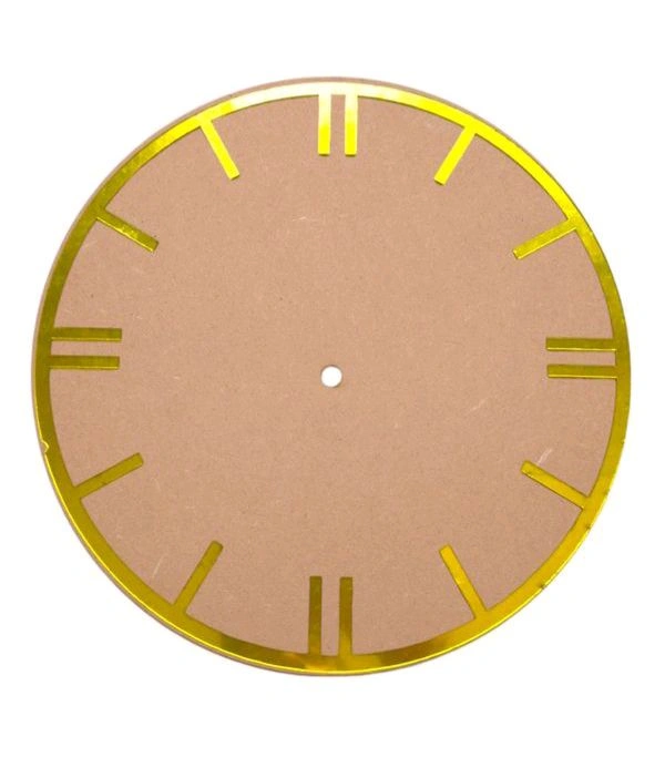 Mdf- Acrylic Clock  - 12"