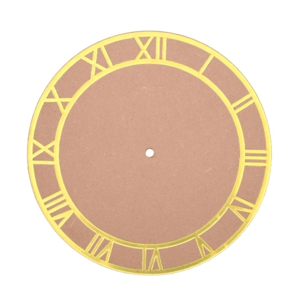 Mdf- Acrylic Clock  - 15"
