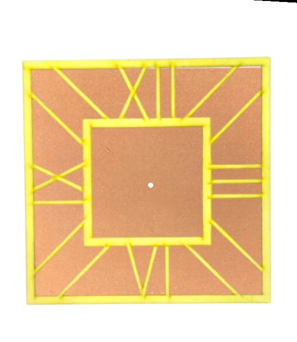 Mdf- Acrylic Clock  - 15"