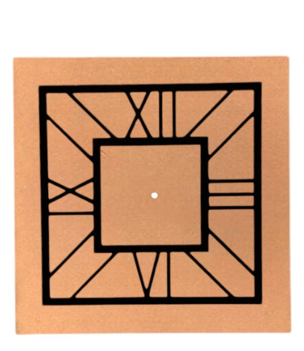 Mdf- Acrylic Clock  - 12"