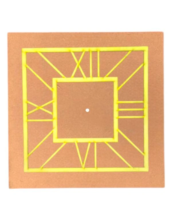 Mdf- Acrylic Clock  - 15"