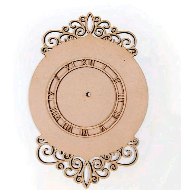 Victorian Mdf Clocks - 18"