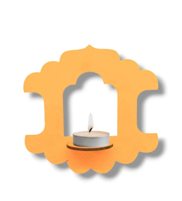 Traditional Diya Stand  - Pair, 8/8/3"