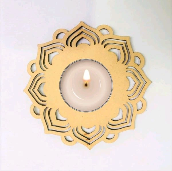 Lasercut Tealight 