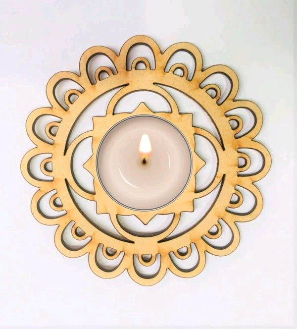 Lasercut Tealight 