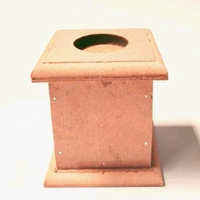 Pillar Tealights- grooved edges - Set Of 3