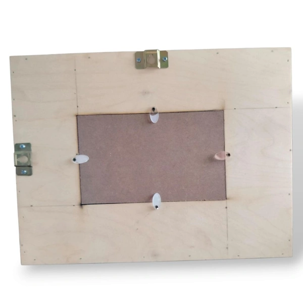 Wooden Platter With Partition  - 12/9/1", With Centre Mdf