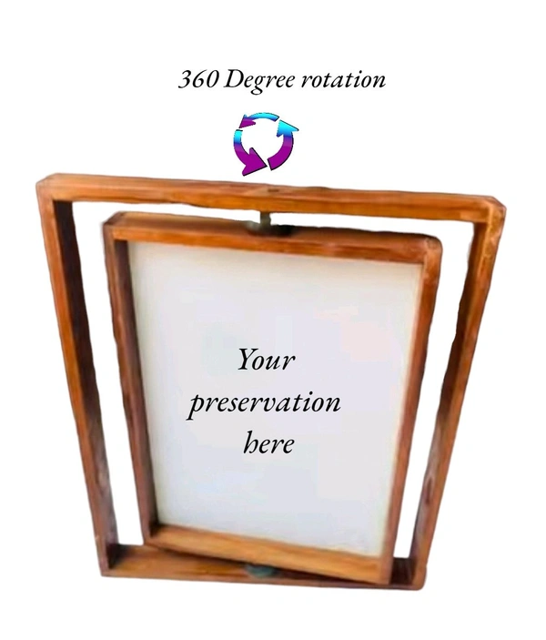Teakwood 360 Rotating Preservation Frame 