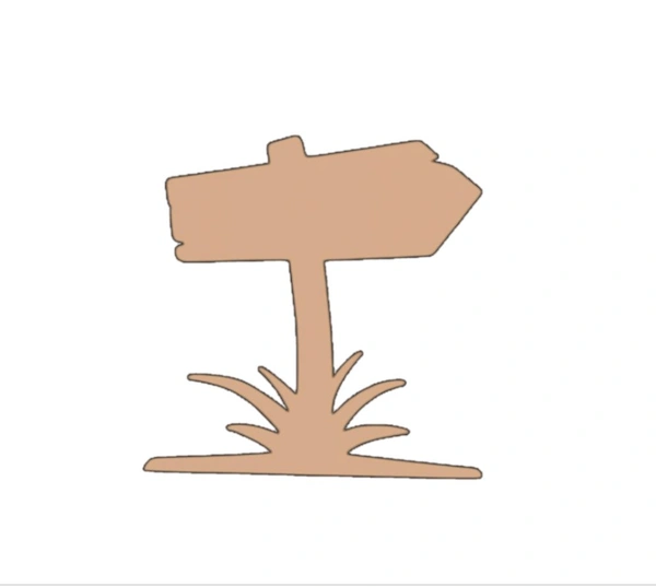 Signboard Fridge Magnet
