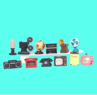 Vintage Retro Theme Miniatures -12 Pc - 12 Pcs