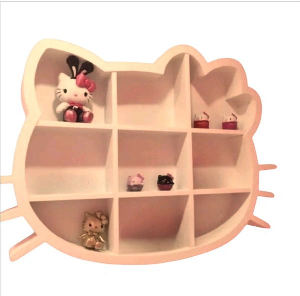 Kitty Miniature Shadow Box/ Bookshelf  - 7"