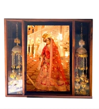 Kaleera , Varmala Preservation Teakwood Frame  - 16/12/3"Inches