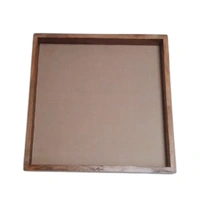 Teakwood Preservation Frame - Mdf Base - 8/8/1.5"