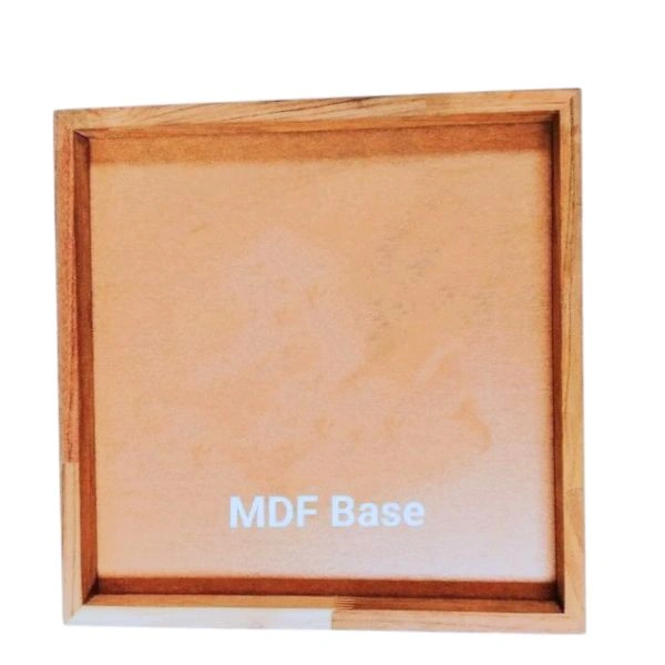 Teakwood Preservation Frame - Mdf Base - 18/18/1.5"