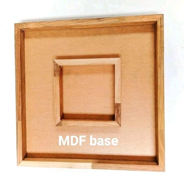 Teakwood Preservation With Photo Frame - Mdf Base - 18/14/1.5"
