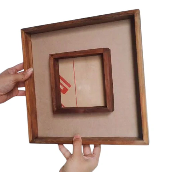 Teakwood Preservation With Photo Frame - Mdf Base - 10/8/1.5"