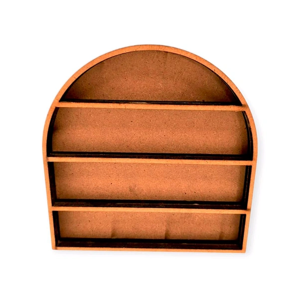 Arched Miniature Bookshelf - 14 inch, 24 mm