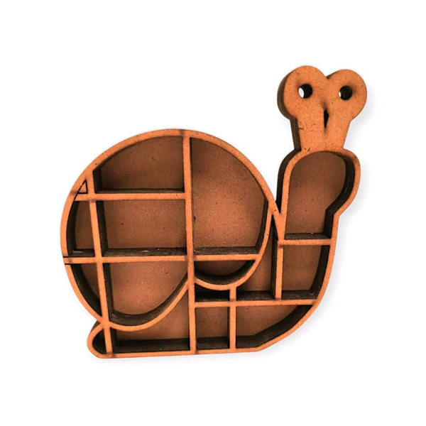 Snail Miniature Bookshelf - 10 inch, 24 mm