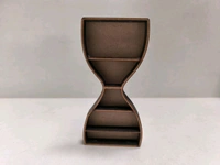 Sand Glass Miniature Bookshelf - 8 inch, 24 mm