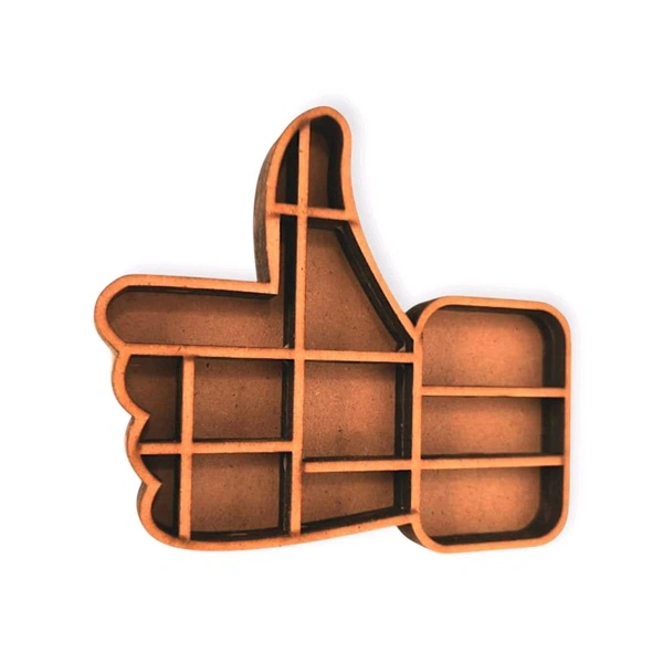 Thumbs Up Miniature Bookshelf - 8 inch, 24 mm