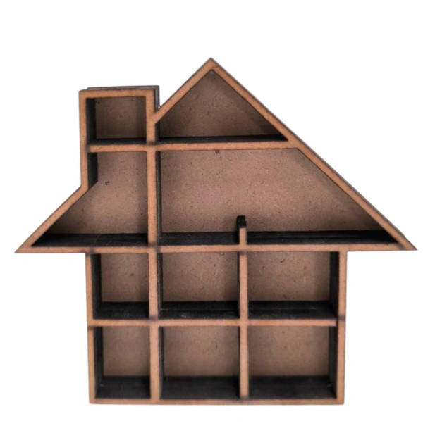House/ Hut-4 Miniature Bookshelf - 6 inch, 24 mm