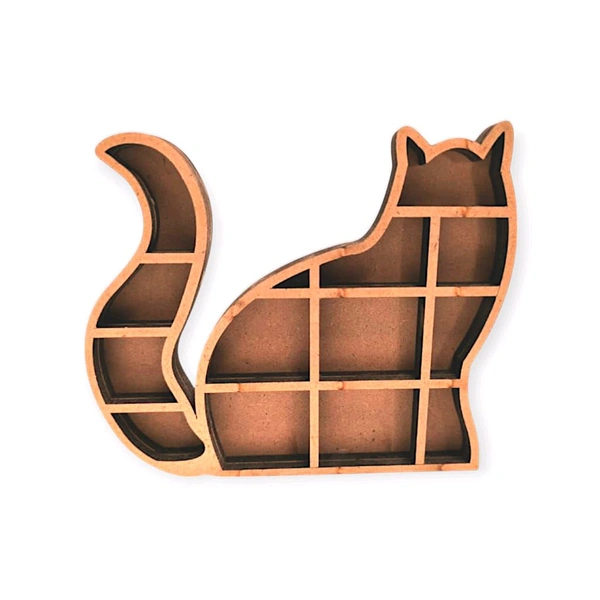 Cat Miniature Bookshelf - 10 inch, 24 mm