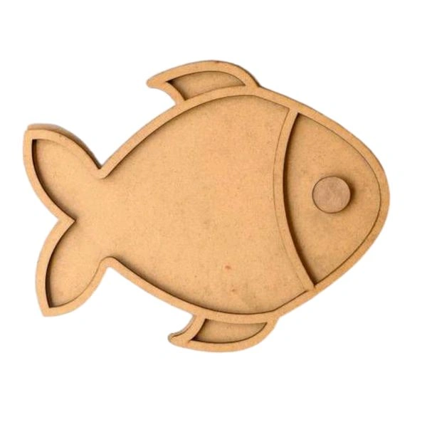 DIY Fish -mosaic art - 4 Inch, 4 + 4mm