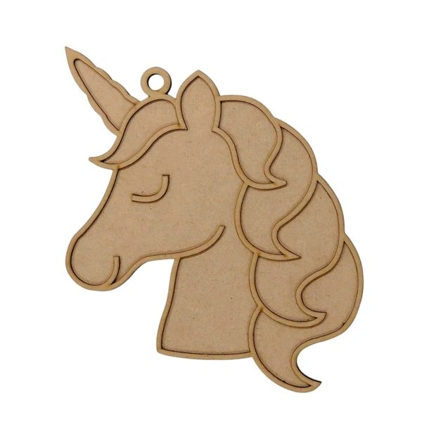 DIY Unicorn -mosaic art - 4 Inch, 4 + 4mm
