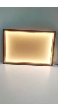 LED Teakwood Preservation Frame - Acrylic Base - 12/10/1"