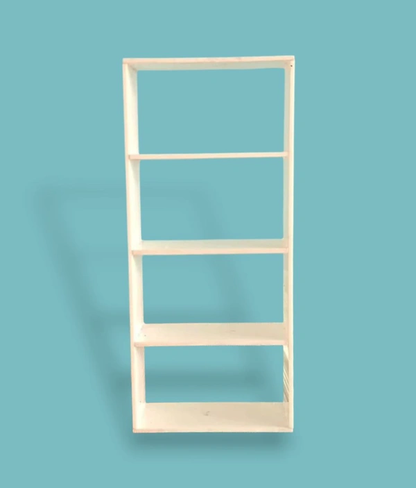 Miniature Shelf / Rack- White Acrylic  - 5 Pieces