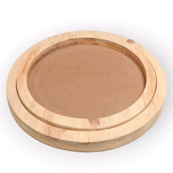 Pinewood Round Tray  - 20"