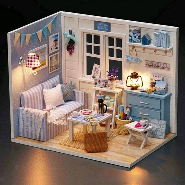 DIY Room Box/ Miniature Room Box:B5 - 1010/10", Open Room Box - Without Acrylic