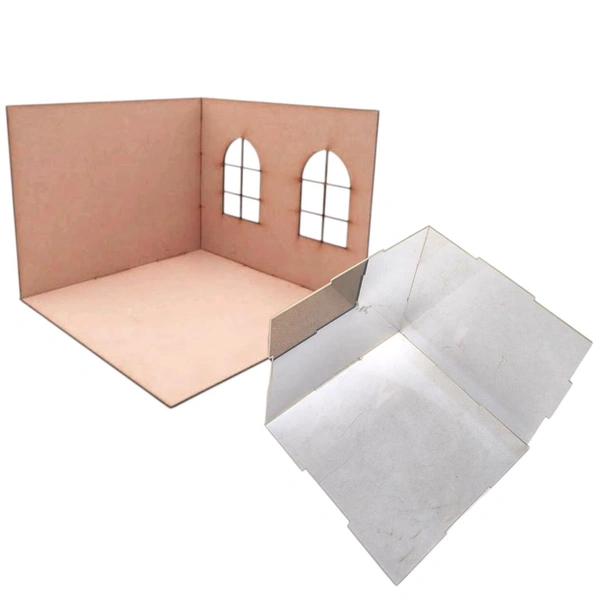 DIY Room Box/ Miniature Room Box:B6 - 10/10/10", Closed Room Box- With Acrylic