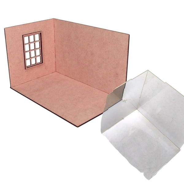 DIY Room Box/ Miniature Room Box:B8 - 10/8/8", Closed Room Box- With Acrylic