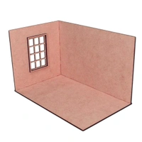 DIY Room Box/ Miniature Room Box:B8 - 8/6/6", Closed Room Box- With Acrylic