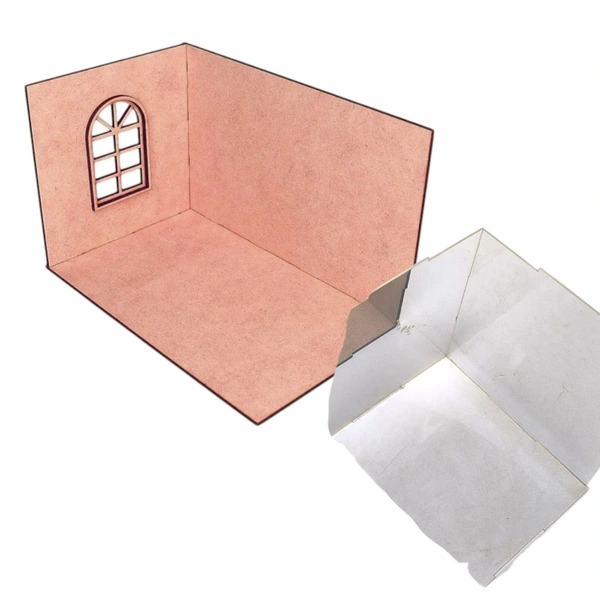 DIY Room Box/ Miniature Room Box:B9 - 8/6/6", Closed Room Box -With Acrylic