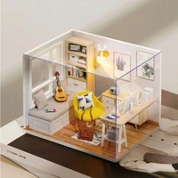 DIY Room Box/ Miniature Room Box:B7 - 10/10/10", Closed Room Box - With Acrylic