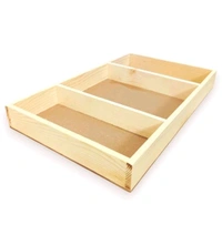 3 Part Varmala Preservation Frame Pinewood  - 18/12/2"