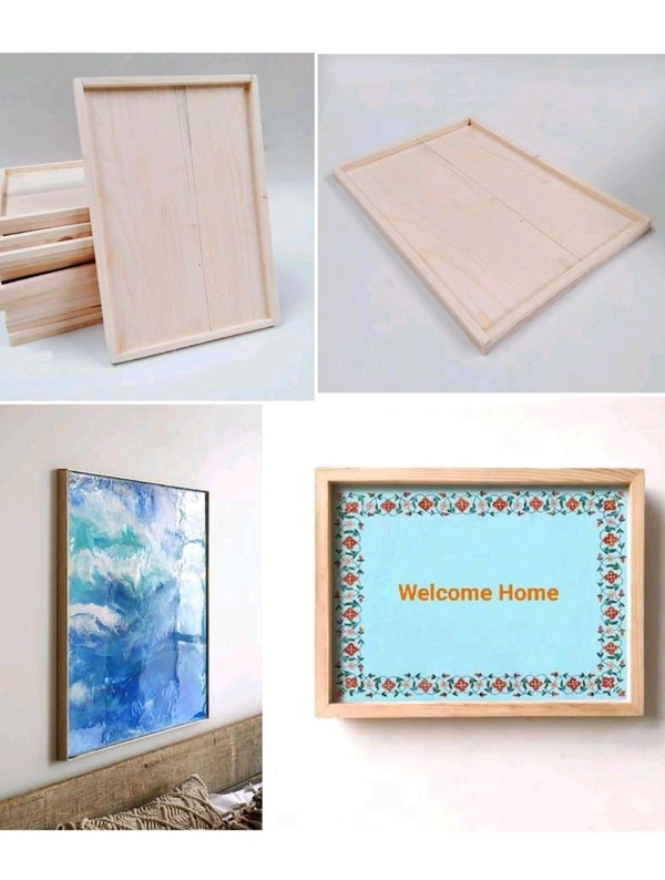 Pinewood Frame - Pinewood Base - 15/12"