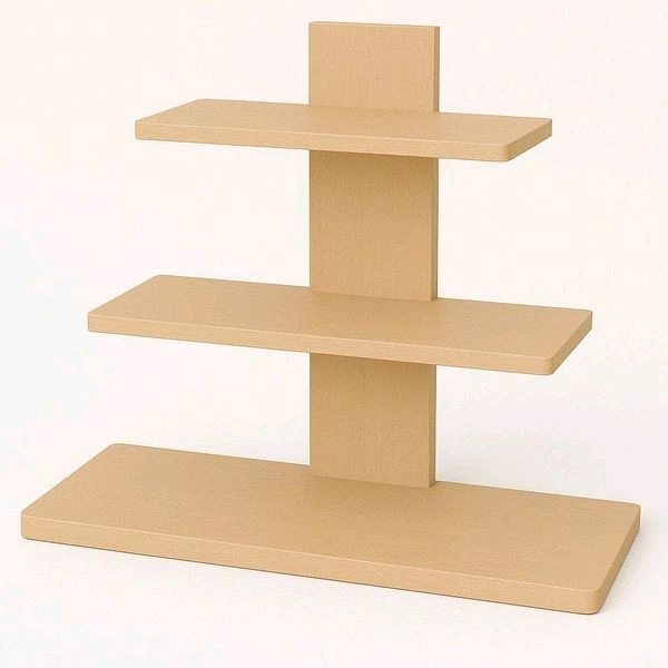 Mdf Miniature Bookshelf / Book Stand - 6/3/1.25"