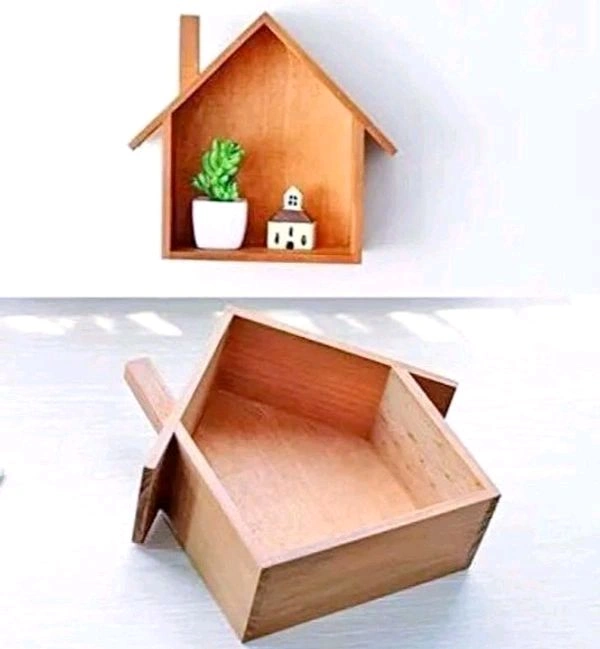 Hut Miniature Shelf Fridge Magnet  - 5/4/1", 1 Pc