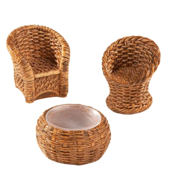 Miniature Sofa table Set- 3 Pc Set