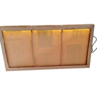 Long Horizontal Mdf Shadow Box  - 24/14/3" or 61/36/7.5 cm