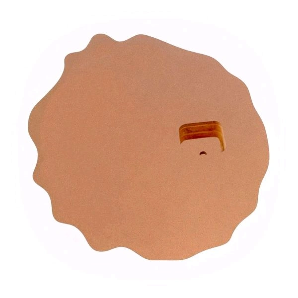 Geode/ Agate Flower Preservatio Mdf Clock Base  - 20", 40mm