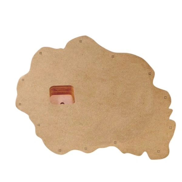 Geode/ Agate Flower Preservation Mdf Clock Base  - 20", 40mm