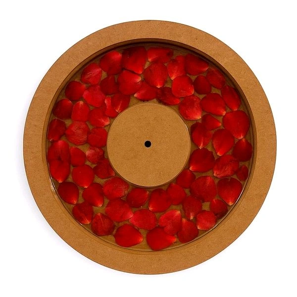 Mdf Flower Preservation/ Casting Resin Clock - 16"