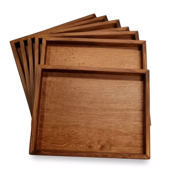 Walnut Finish Wooden Preservation Frame  - 10/10"