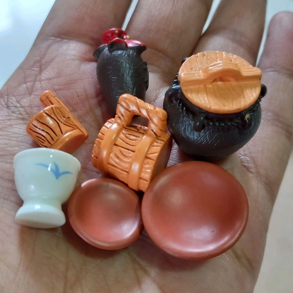Miniature Kitchen Items, Utensils Packof 7 Pc