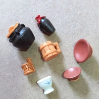 Miniature Kitchen Items, Utensils Packof 7 Pc